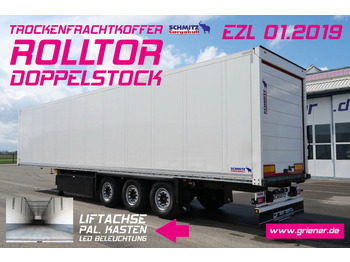Closed box semi-trailer Schmitz Cargobull SKO 24 / DOPPELSTOCK /ROLLTOR /LIFT / LED / TOP: picture 1