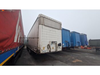 Curtainsider semi-trailer Schmitz SCS 24/L Megatrailer, Hubdach, Liftachse Zustand gut: picture 1
