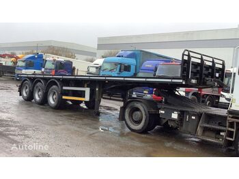 Dropside/ Flatbed semi-trailer TIRSAN FLAT: picture 1