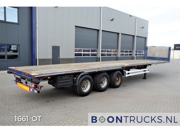 Dropside/ Flatbed semi-trailer Van Hool S/00152 | 2x20-40ft TWISTLOCKS * HARDWOOD FLOOR: picture 1