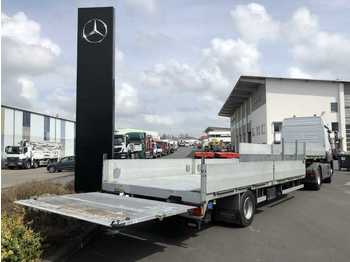Low loader semi-trailer Wilken S20-2-2 1 Achs Pritsche + LBW NL 8.510kg: picture 1