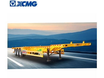 Container transporter/ Swap body semi-trailer XCMG Official 20ft 40ft Skeleton Container Chassis Semi Trailer: picture 2