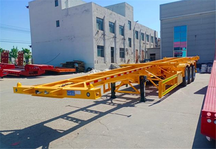 Container transporter/ Swap body semi-trailer XCMG Official 20ft 40ft Skeleton Container Chassis Semi Trailer: picture 9
