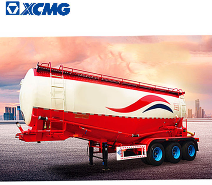 Silo semi-trailer XCMG Official XLXYZ9401GXH Bulk Cement Tanker Semi Trailer Price: picture 2