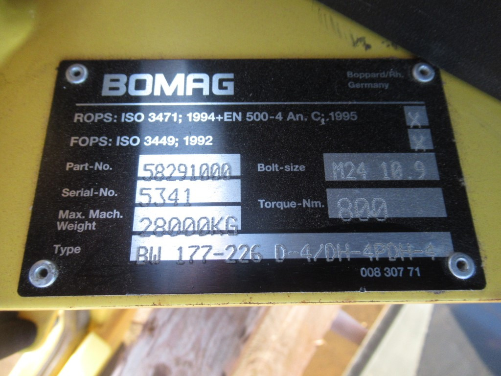 Cab for Construction machinery Bomag BW177-226D-4/DH-4DPH-4 -: picture 7