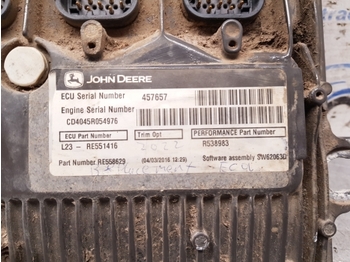 ECU for Farm tractor Claas Arion 500 Series A34 530 Engine Control Ecu 11478320, Re551416, R538983: picture 3