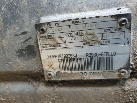 Spare parts for Farm tractor Claas Arion 530 Engine Transmission, Hydraulic, Front Back Axle, Pto Parts Nut: picture 8
