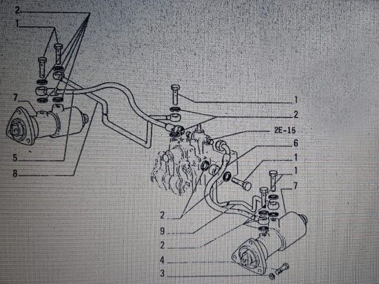 Hydraulic valve for Bulldozer FIAT AD14: picture 4