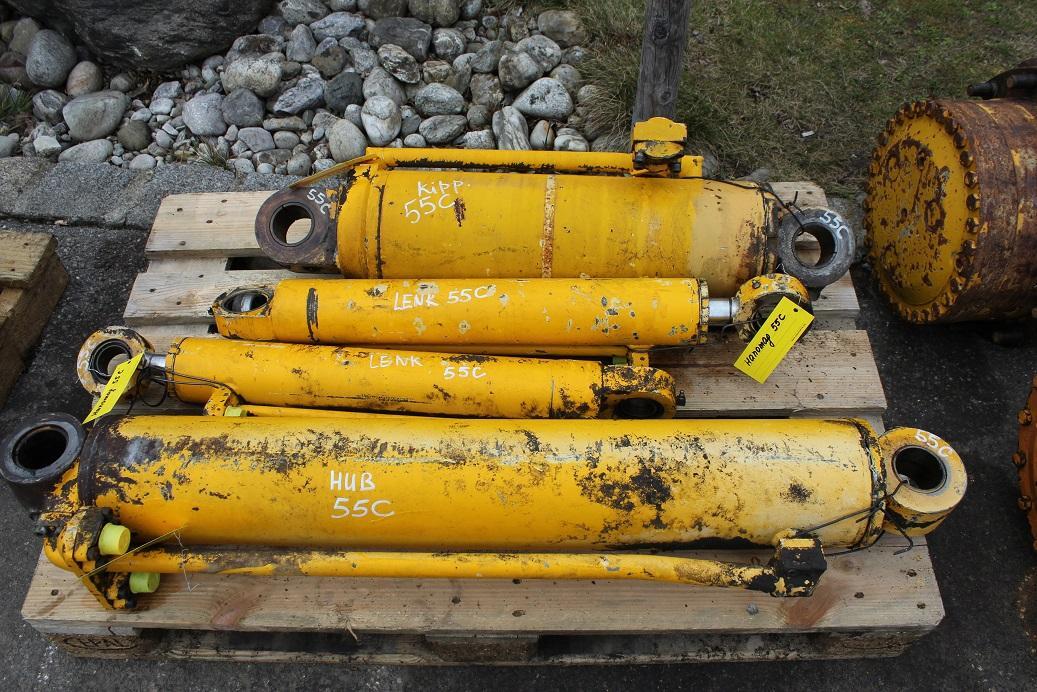 Hydraulic cylinder for Construction machinery Hanomag 55C: picture 3