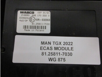 Electrical system for Truck MAN 81.25811-7030 ECAS MODULE 18.510 MODEL 2022: picture 3