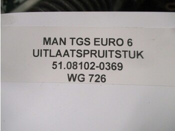 Exhaust manifold for Truck MAN TGS 51.08102-0369 UITLAATSPRUITSTUK EURO 6: picture 2