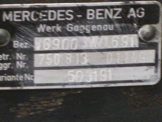 Transmission for Truck Mercedes-Benz 1827AK: picture 4