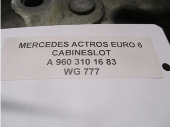 Cab and interior for Truck Mercedes-Benz ACTROS A 960 310 16 83 CABINESLOT EURO 6: picture 2