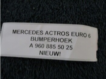Cab and interior for Truck Mercedes-Benz ACTROS A 960 885 50 25 BUMPERHOEK EURO 6 NIEUW!: picture 2