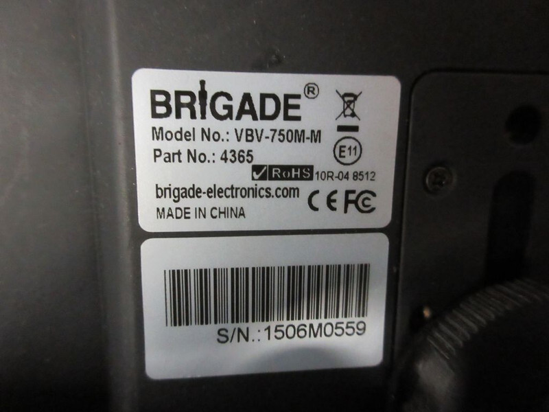 Electrical system for Truck Mercedes-Benz ATEGO BRIGADE CAMERASYSTEEM MODEL VBV-750M-M EURO 6: picture 2