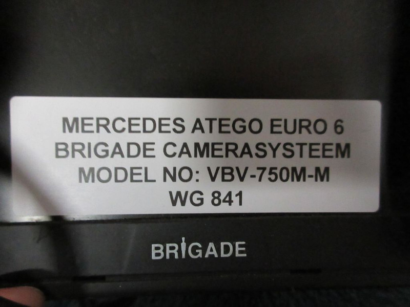 Electrical system for Truck Mercedes-Benz ATEGO BRIGADE CAMERASYSTEEM MODEL VBV-750M-M EURO 6: picture 3