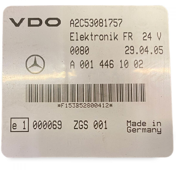 ECU Mercedes-Benz VDO,MERCEDES-BENZ Econic 2633 (01.98-): picture 2