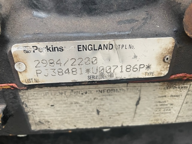 Engine for Agricultural machinery Perkins PJ38481 , MOTOR PERKINS 1106D-E66TA: picture 4