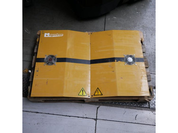 Body and exterior for Material handling equipment Plate work rear for Magaziner EK11, Linde K11: picture 3