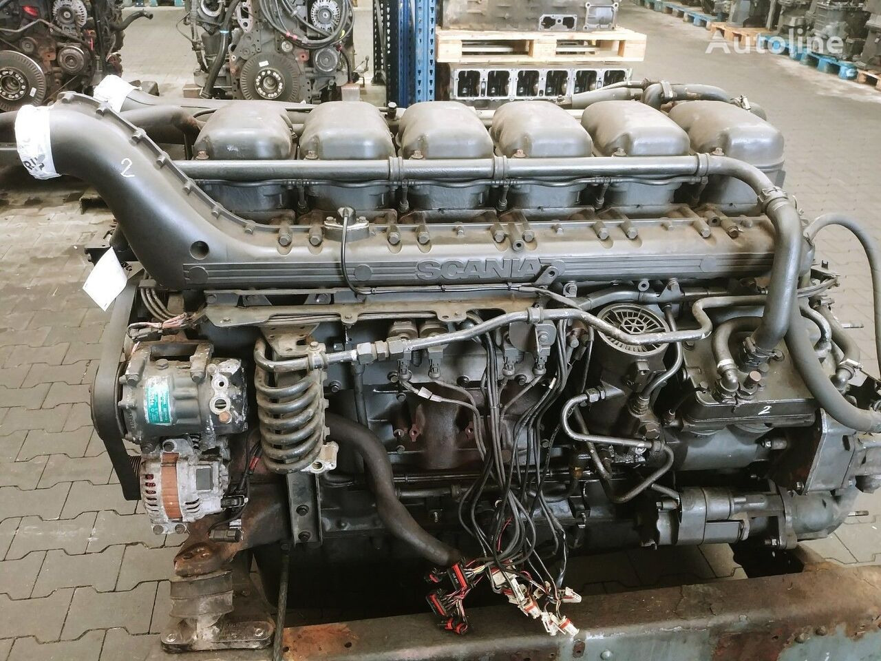 Engine for Truck Scania COMPLETE HPI 420, 2008/2009, DT1212, VERY GOOD CONDITION: picture 8