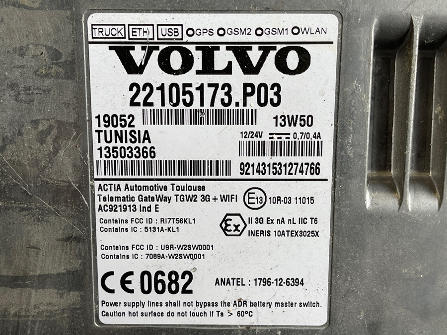 Electrical system for Truck VOLVO ECU 22105173: picture 2