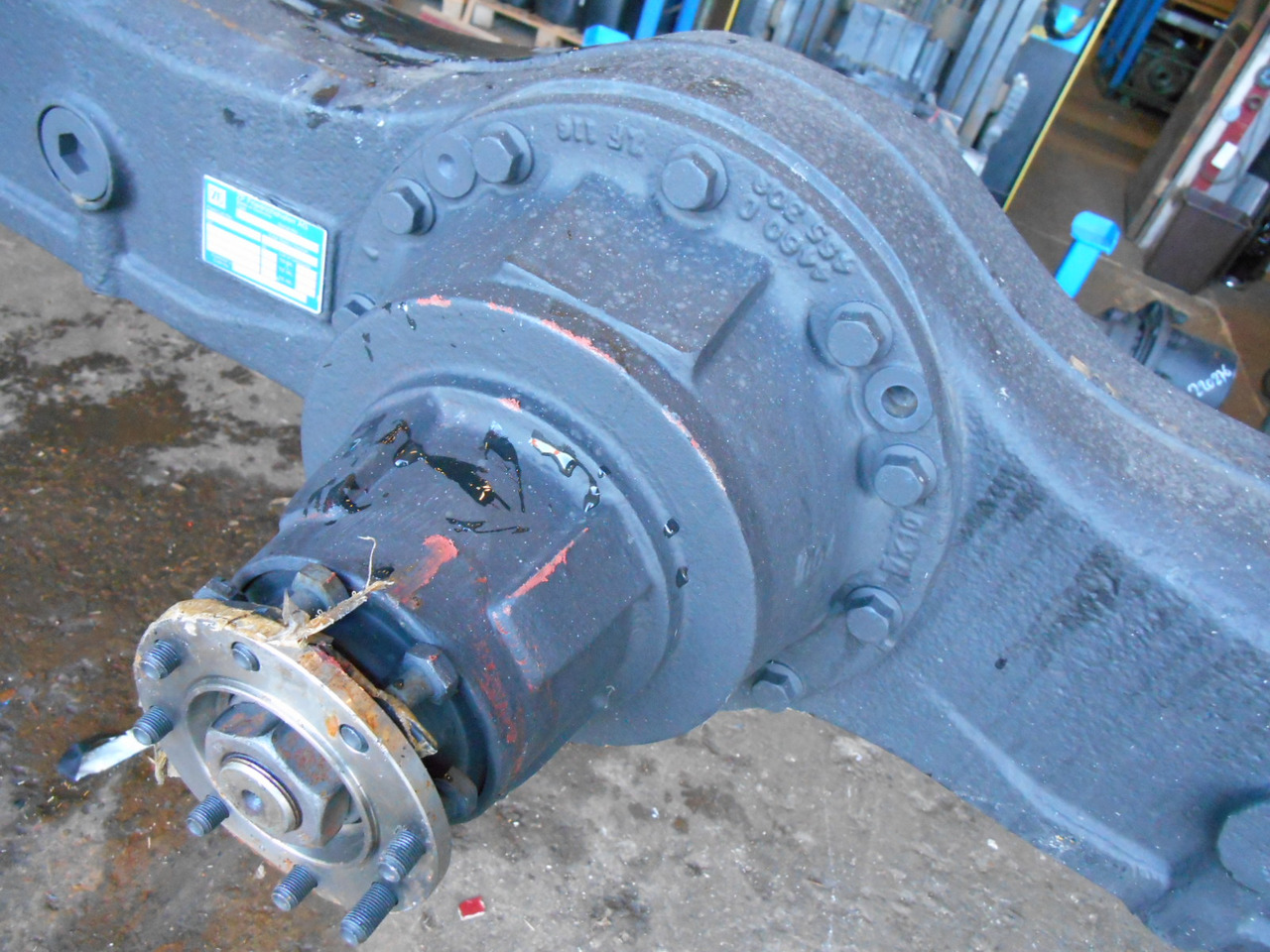 Front axle for Construction machinery ZF AP-B765 -: picture 2