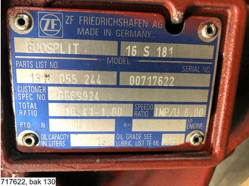 Gearbox ZF ECOSPLIT 16 S 181, Manual: picture 2