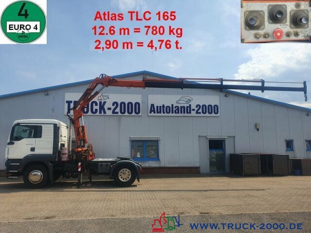 MAN TGS 18.360 Atlas Kran TLC 165.2E 12.6 m = 780 kg on lease MAN TGS 18.360 Atlas Kran TLC 165.2E 12.6 m = 780 kg: picture 1