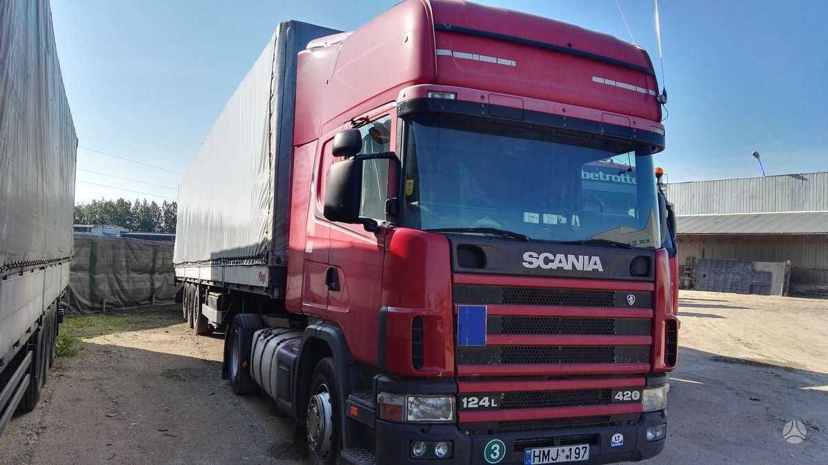 Tractor unit Scania R124: picture 2