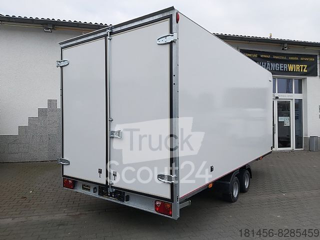 New Closed box trailer 2700kg 500x220x210cm Hochlader Koffer direkt: picture 2