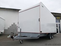 New Closed box trailer 2700kg 500x220x210cm Hochlader Koffer direkt: picture 12