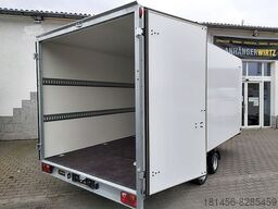 New Closed box trailer 2700kg 500x220x210cm Hochlader Koffer direkt: picture 13