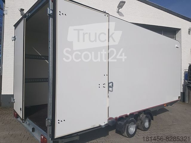 New Closed box trailer 500X220X210CM Groß Seitentür: picture 5