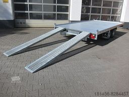 New Autotransporter trailer Anssems Aluboden 3000kg Top Qualität Auffahrrampen integriert 405x200cm: picture 5