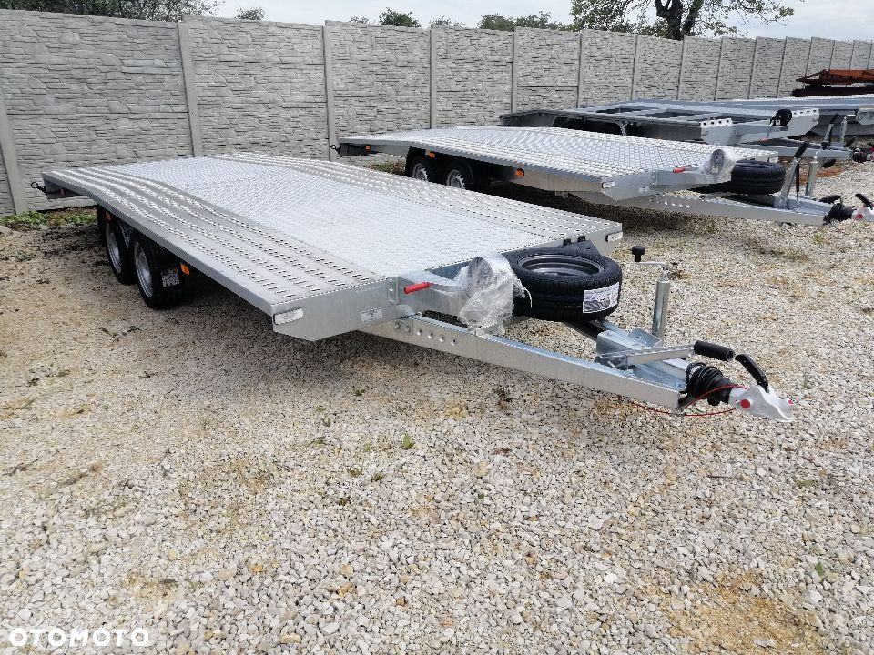 New Autotransporter trailer Besttrailers REBEL (Jupiter) 5,0 x2,1 3000 kg przyczepa ze skośnym fragmentem tylnym: picture 12