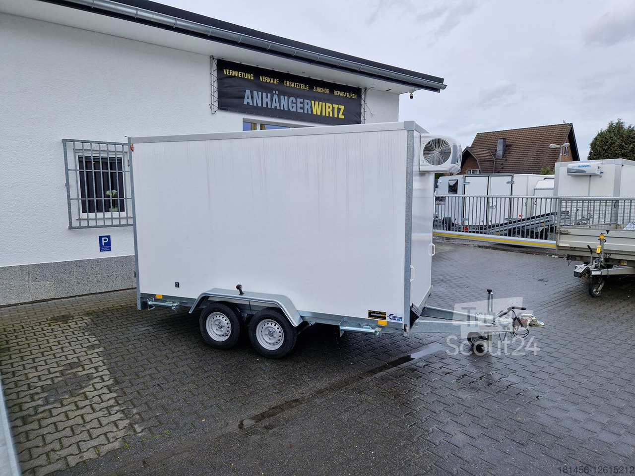 New Closed box trailer Blyss Kühlanhänger FK2736HT direkt verfügbar mobiles Kühlhaus mit 230Volt Govi Aggregat: picture 7