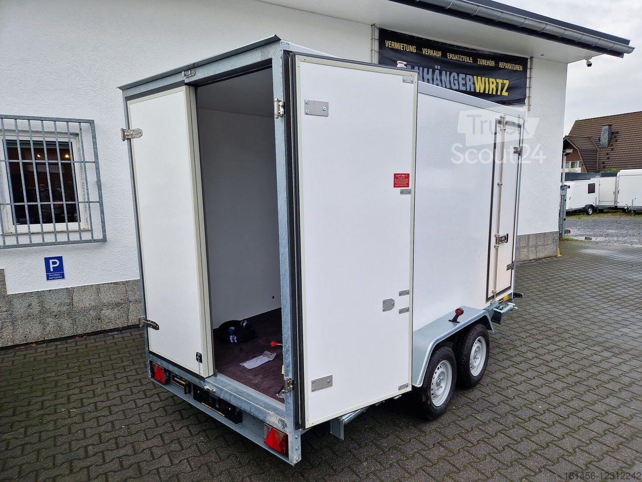 New Refrigerator trailer Blyss Kühlanhänger mit Seitentür flexible Lagerung mobile Kühlzelle 230 V GOVI Kühlung Arktik 2000: picture 11