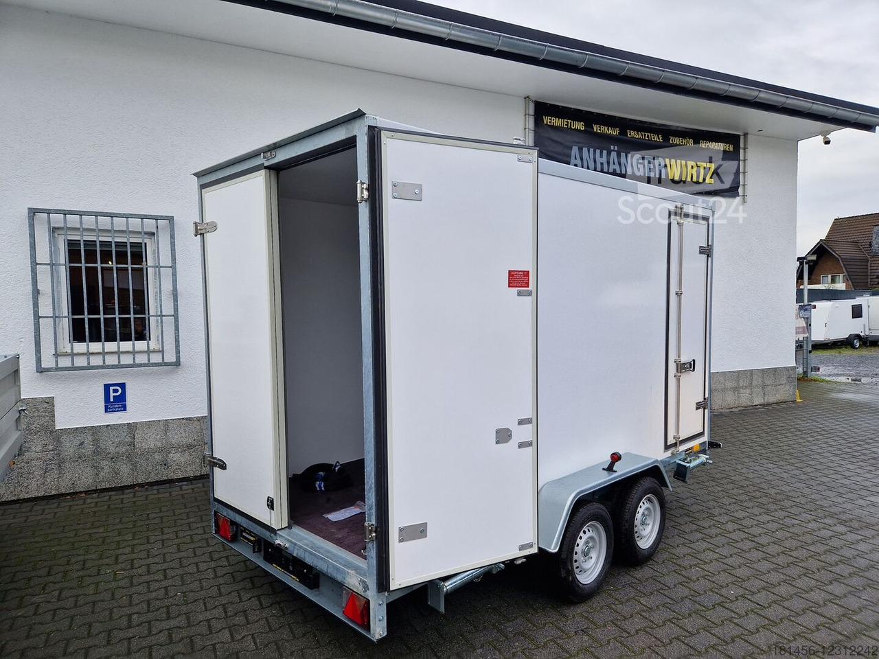 New Refrigerator trailer Blyss Kühlanhänger mit Seitentür flexible Lagerung mobile Kühlzelle 230 V GOVI Kühlung Arktik 2000: picture 12