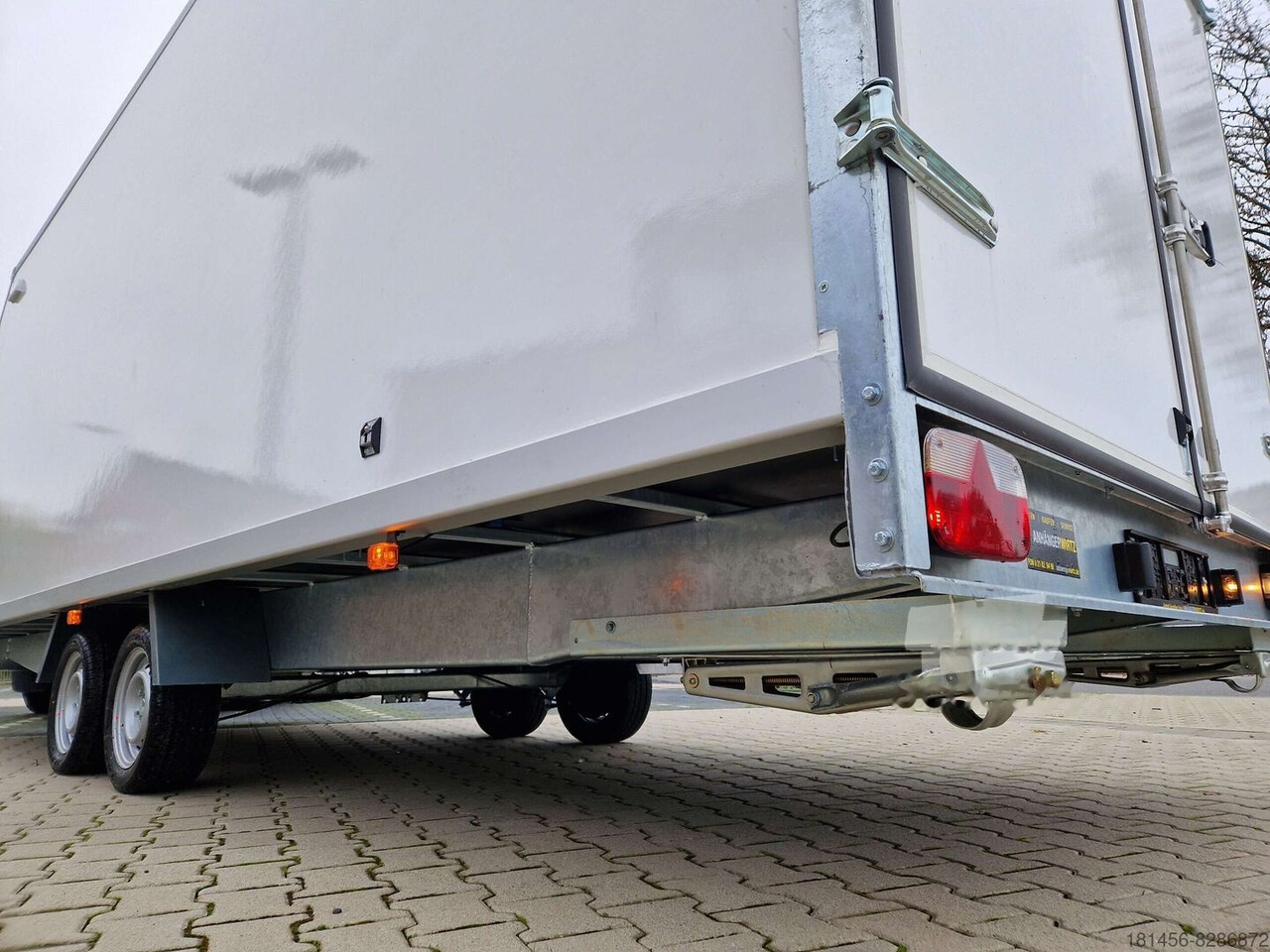 New Closed box trailer Blyss riesiger ISO Koffer mit Seitentür 615cm Innenlänge aerodynamisch 3500kg verfügbar: picture 5