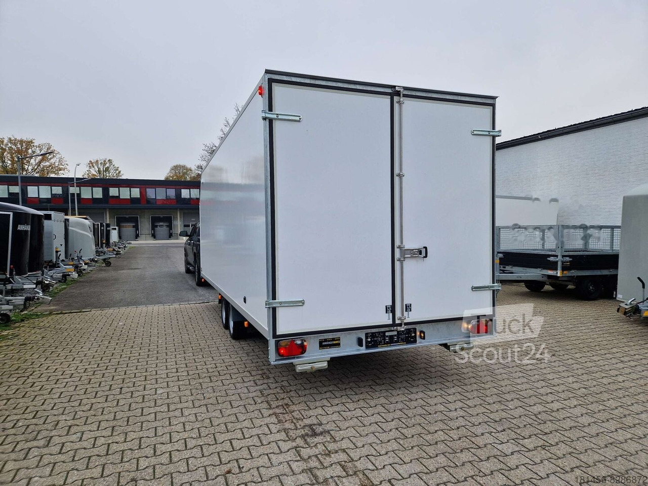New Closed box trailer Blyss riesiger ISO Koffer mit Seitentür 615cm Innenlänge aerodynamisch 3500kg verfügbar: picture 2