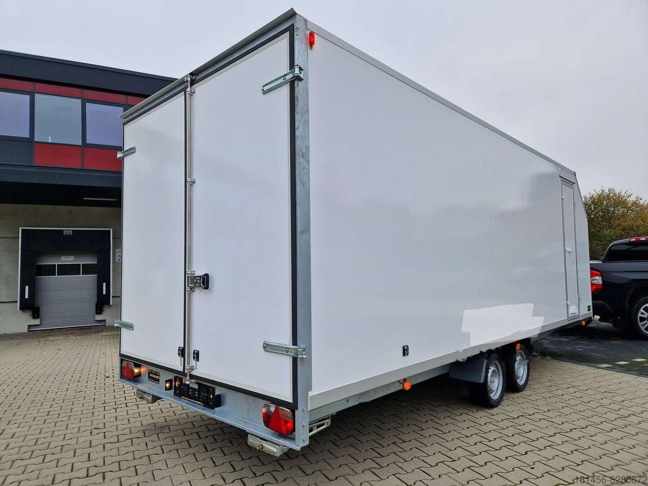 New Closed box trailer Blyss riesiger ISO Koffer mit Seitentür 615cm Innenlänge aerodynamisch 3500kg verfügbar: picture 4