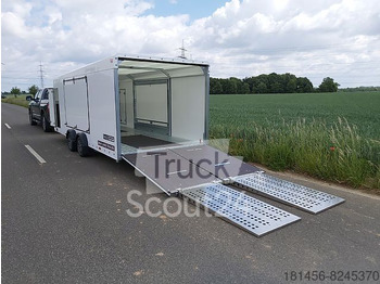 New Autotransporter trailer Brian James Trailers 340-5510 low bed enclosed cartransporter: picture 2