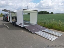 New Autotransporter trailer Brian James Trailers 340-5510 low bed enclosed cartransporter: picture 20