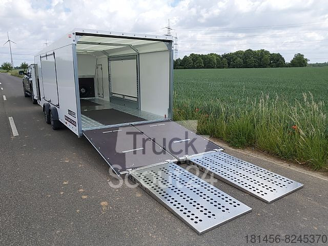 New Autotransporter trailer Brian James Trailers 340-5510 low bed enclosed cartransporter: picture 8