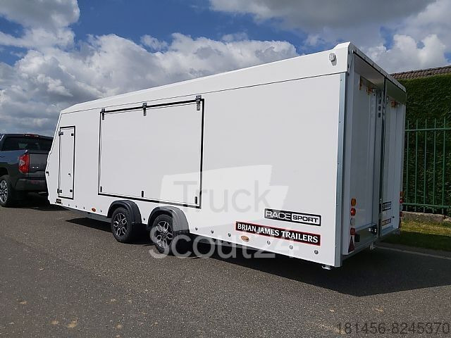 New Autotransporter trailer Brian James Trailers 340-5510 low bed enclosed cartransporter: picture 6
