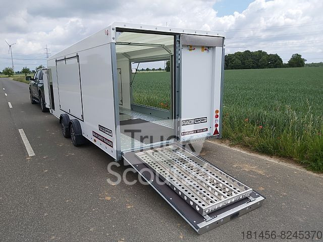 New Autotransporter trailer Brian James Trailers 340-5510 low bed enclosed cartransporter: picture 5