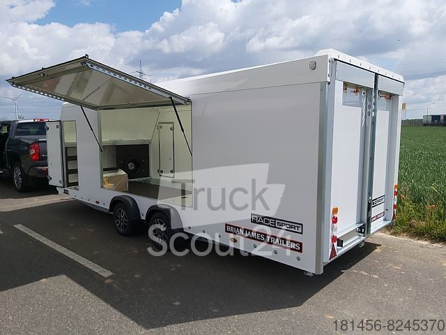 New Autotransporter trailer Brian James Trailers 340-5510 low bed enclosed cartransporter: picture 7