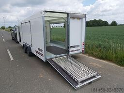 New Autotransporter trailer Brian James Trailers 340-5510 low bed enclosed cartransporter: picture 16