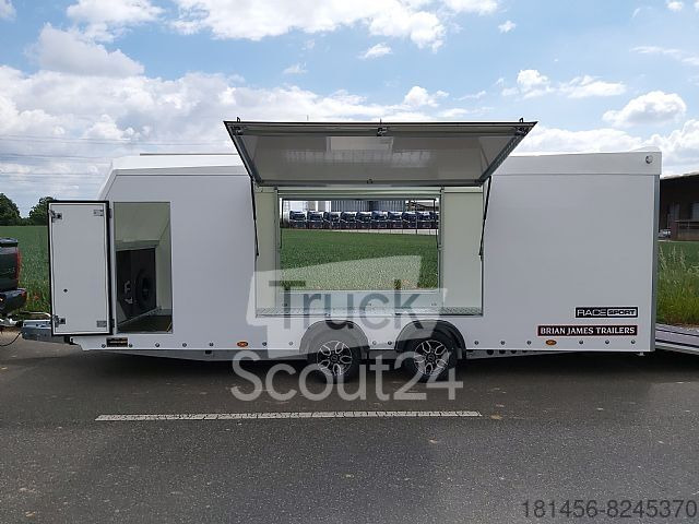 New Autotransporter trailer Brian James Trailers 340-5510 low bed enclosed cartransporter: picture 10