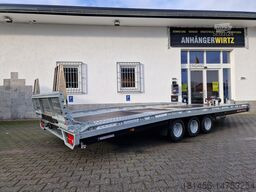 New Autotransporter trailer Brian James Trailers T6 231 Profi Kit Elektro Winde kippbar: picture 24